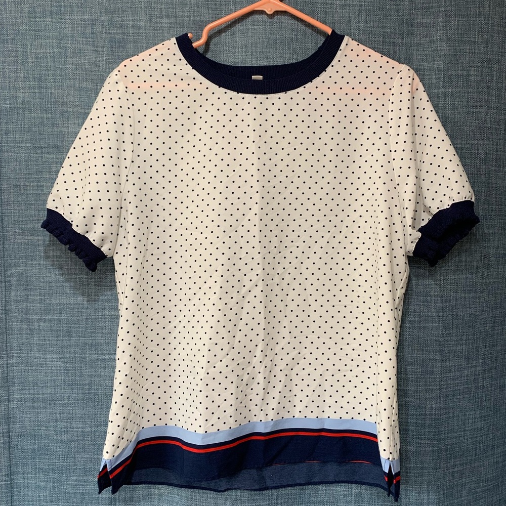 Polka dot shirt